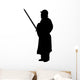 Historical Warrior Silhouette Wall Decal