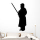 Historical Warrior Silhouette Wall Decal