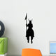 Historical Warrior Silhouette Wall Decal