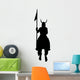 Historical Warrior Silhouette Wall Decal