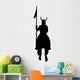 Historical Warrior Silhouette Wall Decal