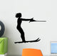 Water Skiing Silhouette Wall Decal