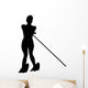 Water Skiing Silhouette Wall Decal