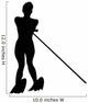 Water Skiing Silhouette Wall Decal