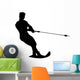 Water Skiing Silhouette Wall Decal