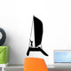 Sail Boat Silhouette Wall Decal