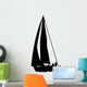 Sail Boat Silhouette Wall Decal