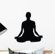 Yoga Silhouette Wall Decal