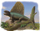 Dimetrodon Limbatus Prehistoric Animal Wall Decal
