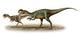 Dilophosaurus Wetherilli Prehistoric Era Wall Decal