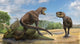 Teratophoneus Dinosaur Defends Its Wall Decal