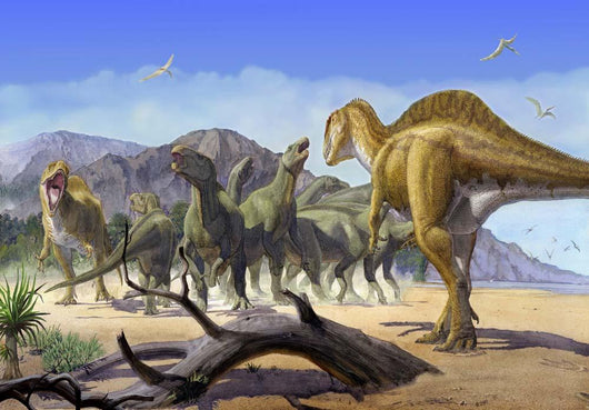 Altispinax Dunkeri Dinosaurs Attack Wall Decal