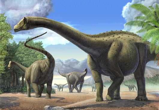 Group Tapuiasaurus Macedoi Dinosaurs Wall Decal