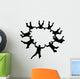 Sky Diving Silhouette Wall Decal