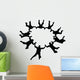 Sky Diving Silhouette Wall Decal
