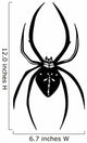 Spider Wall Decal