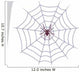 Spider Web Wall Decal