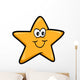 Cute Little Yellow Starfish Wall Decal