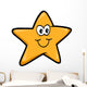 Cute Little Yellow Starfish Wall Decal