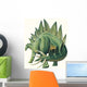 Stegosaurus Walking Wall Decal