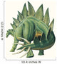 Stegosaurus Walking Wall Decal