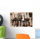 Group Mortar Rounds Wall Decal