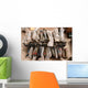Group Mortar Rounds Wall Decal