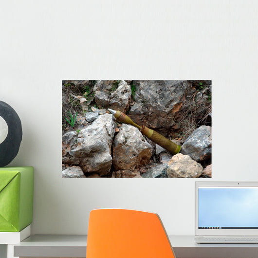 Munitions Found Mountainous Region Wall Decal