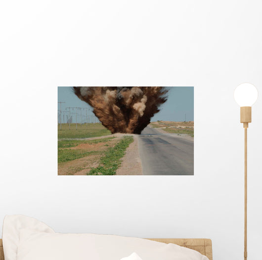 Improvised Explosive Device Destroyed Wall Decal