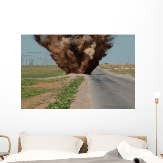 Improvised Explosive Device Destroyed Wall Decal