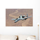 A-10 Thunderbolt Soars above Wall Decal
