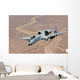 A-10 Thunderbolt Soars above Wall Decal