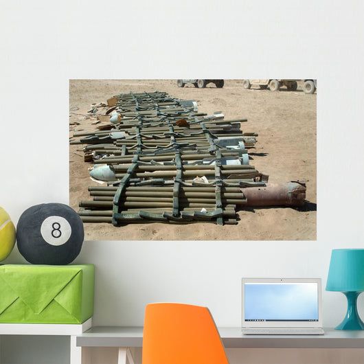 Captured Enemy Munitions Ready Wall Decal
