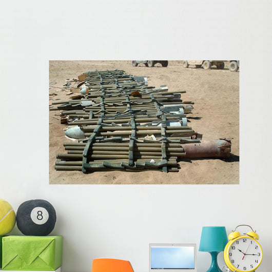 Captured Enemy Munitions Ready Wall Decal