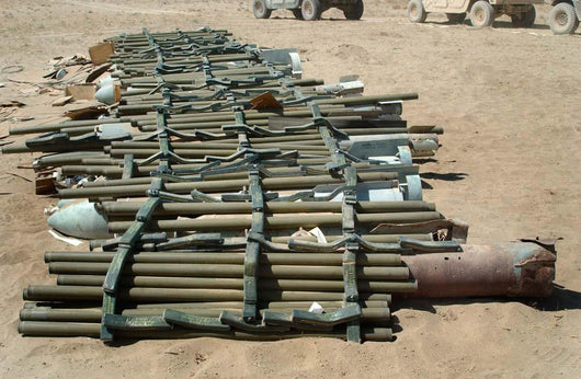 Captured Enemy Munitions Ready Wall Decal