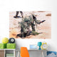 Iraqi Soldiers Learn Urban-war Wall Decal