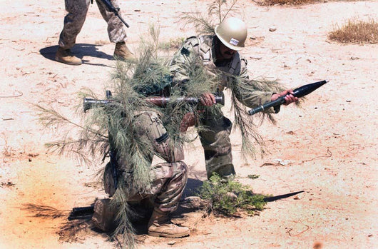 Iraqi Soldiers Learn Urban-war Wall Decal