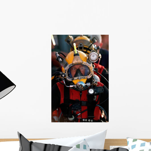 Us Navy Officer Wears Wall Decal