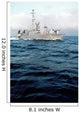 Patrol Combatant Missile Hydrofoil Wall Decal