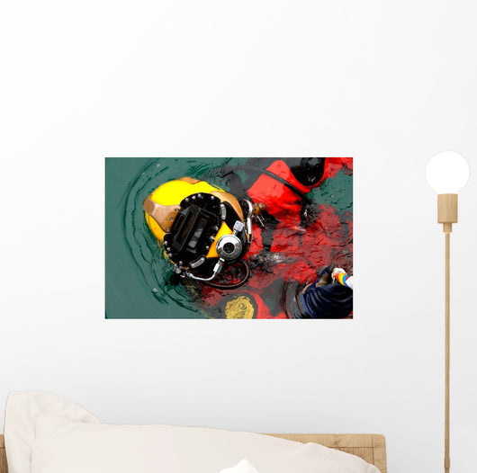 Us Navy Diver Is Wall Decal
