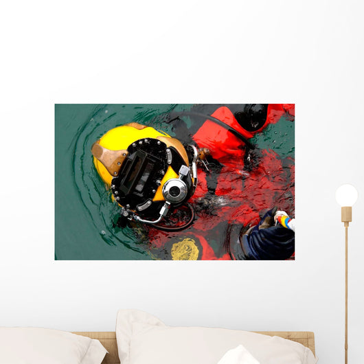 Us Navy Diver Is Wall Decal