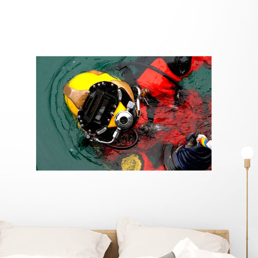 Us Navy Diver Is Wall Decal
