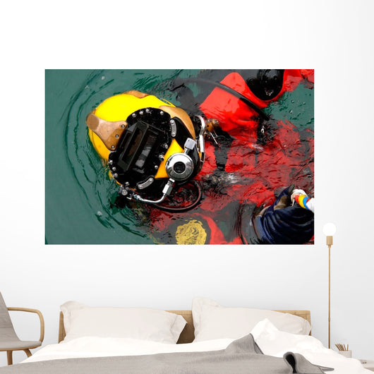 Us Navy Diver Is Wall Decal