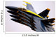 Four Blue Angels Fa-18c Wall Decal