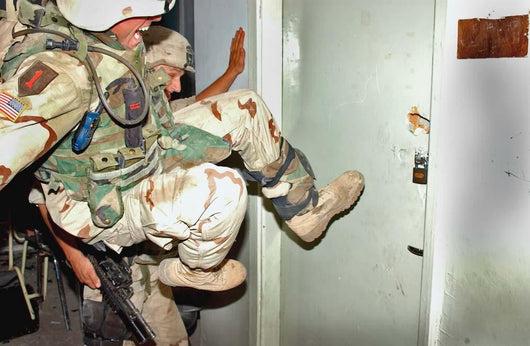 Us Soldiers Secure One Wall Decal
