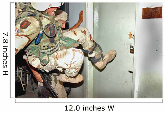 Us Soldiers Secure One Wall Decal
