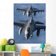 Two F-16 Fighting Falcons Wall Decal