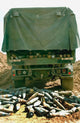 Ammunition Cache Unloaded Crater Wall Decal