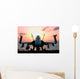 Sun Rises F A-18 Wall Decal