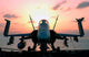 Sun Rises F A-18 Wall Decal